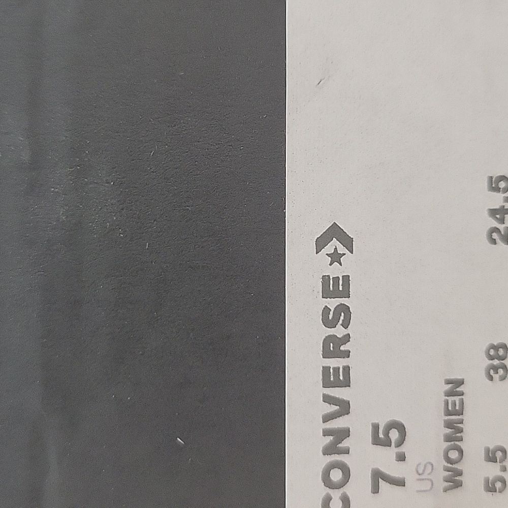 Converse Black and White High-Top Sneakers - Picture 14 of 14